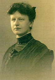Frieda Nugel 1909 als Studentin in Berlin